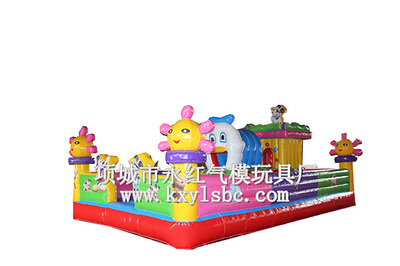 快樂小鴨1-產(chǎn)品展示-項(xiàng)城市水寨永紅氣模玩具廠